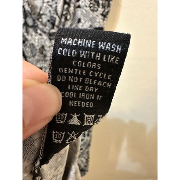 Y2K Babydoll Anthony Original Maxi Dress Sz L Boho Festival Fairygrunge Western - Picture 4 of 13